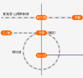 関西近郊地図