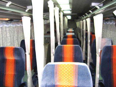 伊予鉄バス車内