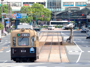 広島の顔　路面電車