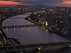 朱鷺メッセの展望室